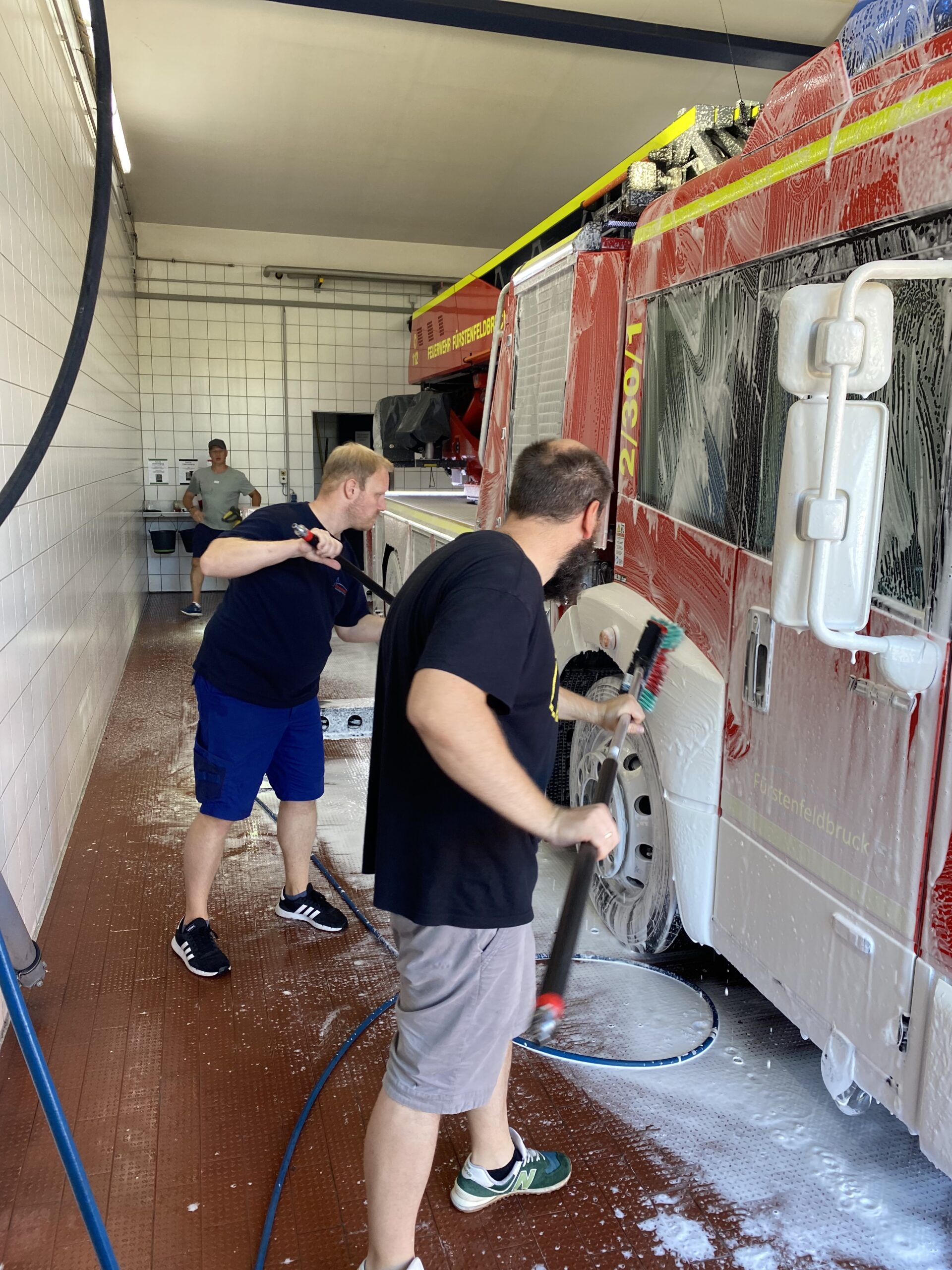 Die Feuerwehr putzt sich raus